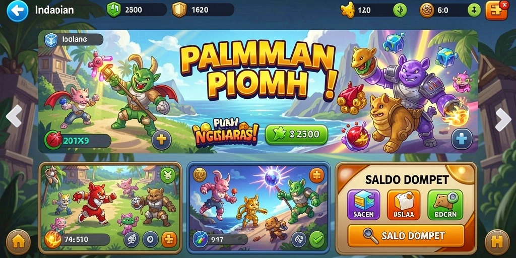 Antarmuka pengguna yang menarik dan mudah dinavigasi.