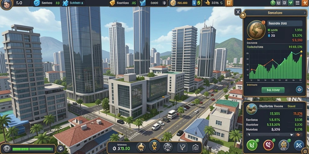 Screenshot menunjukkan tampilan awal permainan A200M.