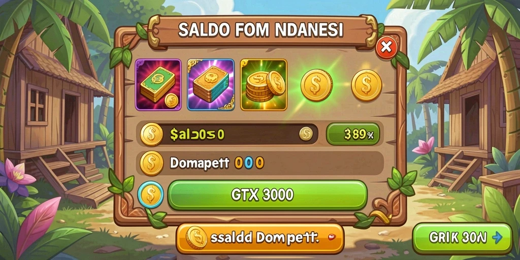 Tampilan awal game API5000 yang menarik.