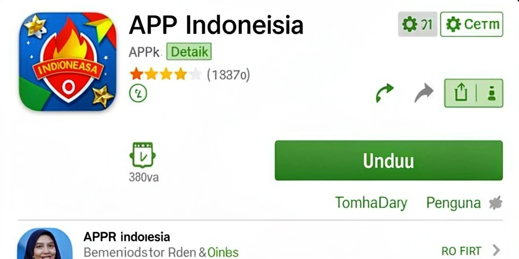 Tampilan awal aplikasi yang menarik dan intuitif.