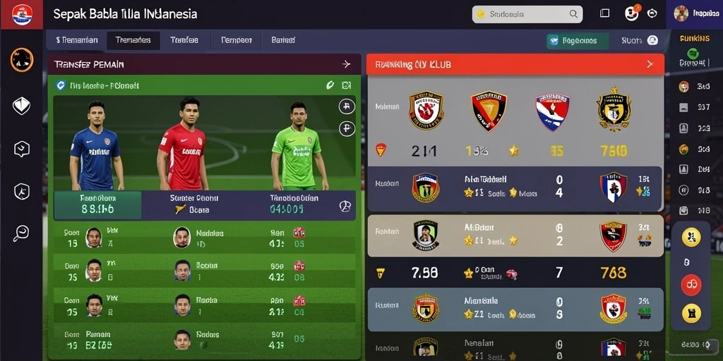Tampilan menu utama BW888 yang menarik dan mudah dinavigasi.