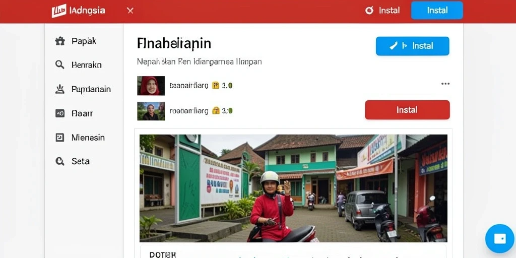 Antarmuka pengguna yang menarik dan mudah digunakan.