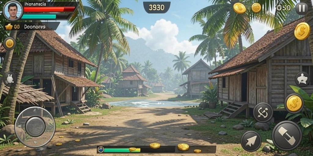Tampilan antarmuka yang modern dan user-friendly.