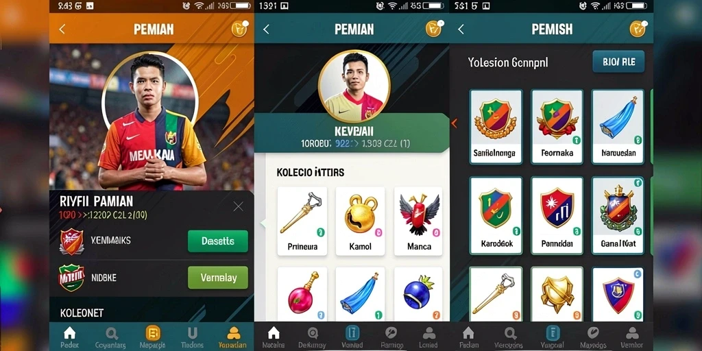 Screenshot menampilkan antarmuka permainan slot yang menarik.