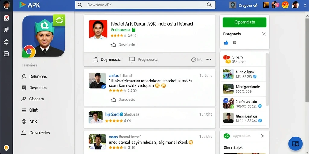 Screenshot fitur mode permainan yang menarik.
