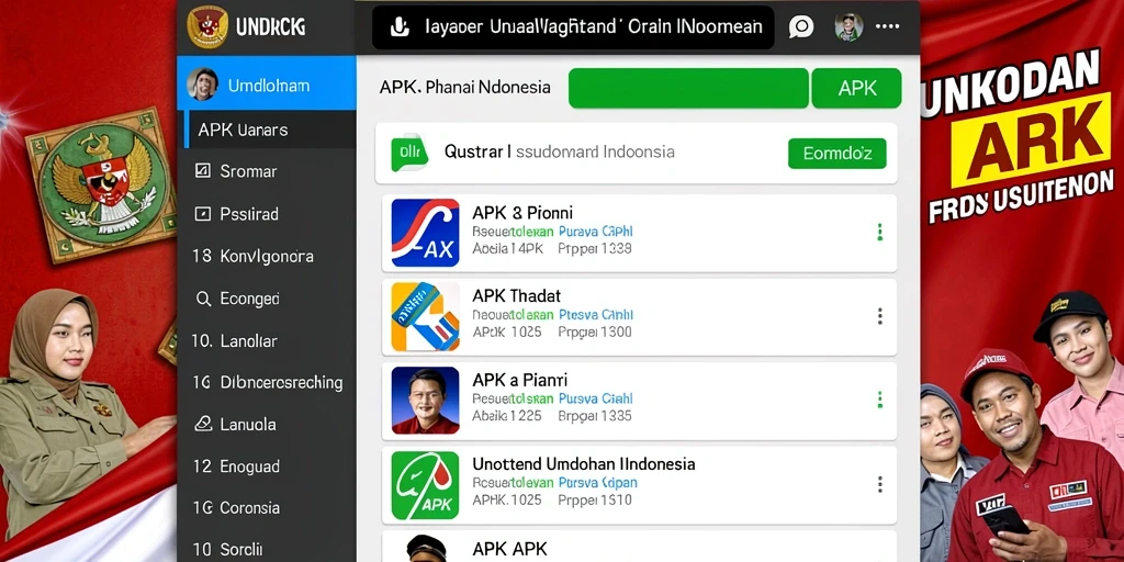 Tampilan awal aplikasi dengan desain yang menarik.