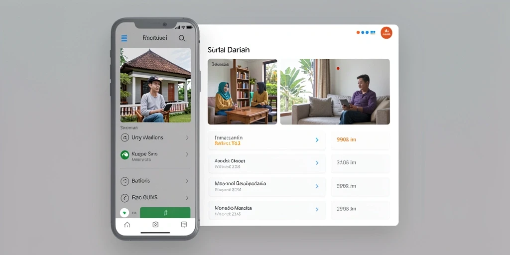 Tampilan antarmuka yang user-friendly dan modern.