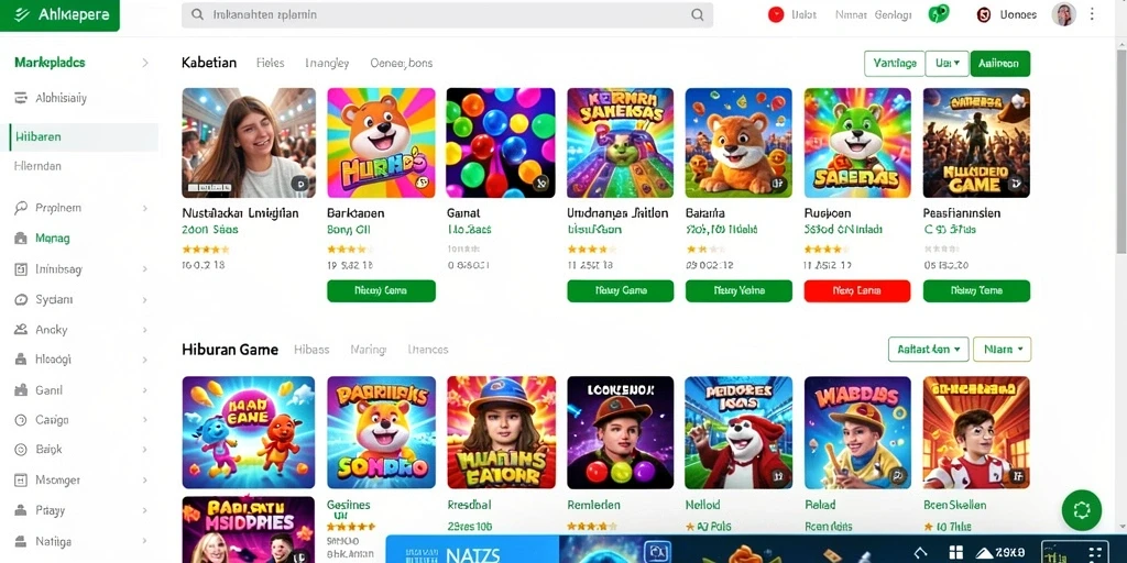 Screenshot menampilkan karakter utama dalam aksi.
