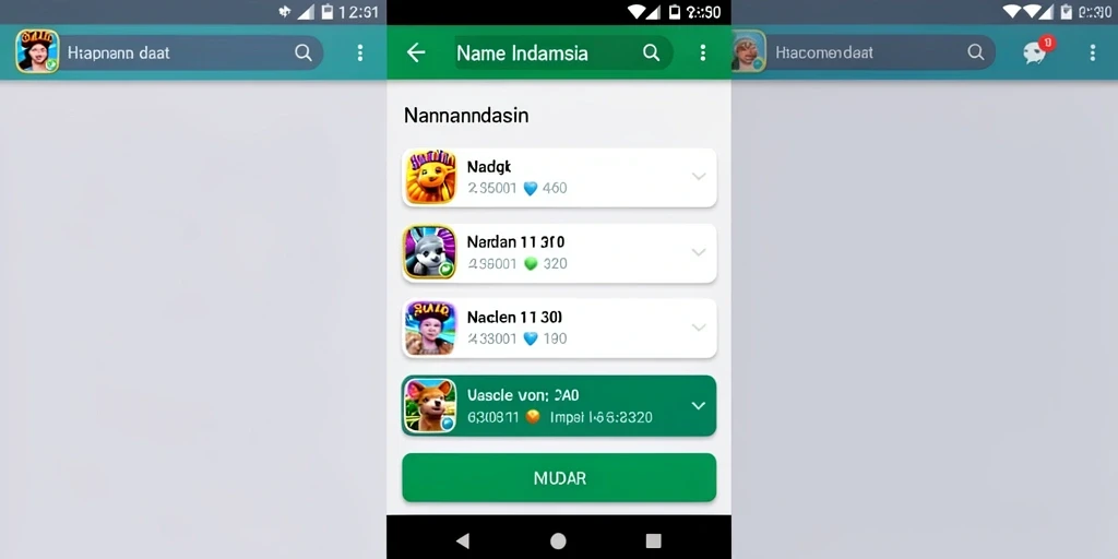 Tampilan antarmuka yang sederhana dan intuitif.