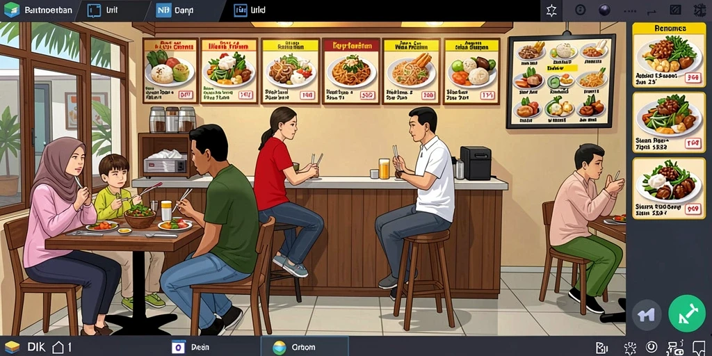 Tampilan antarmuka OVABET yang modern dan user-friendly.