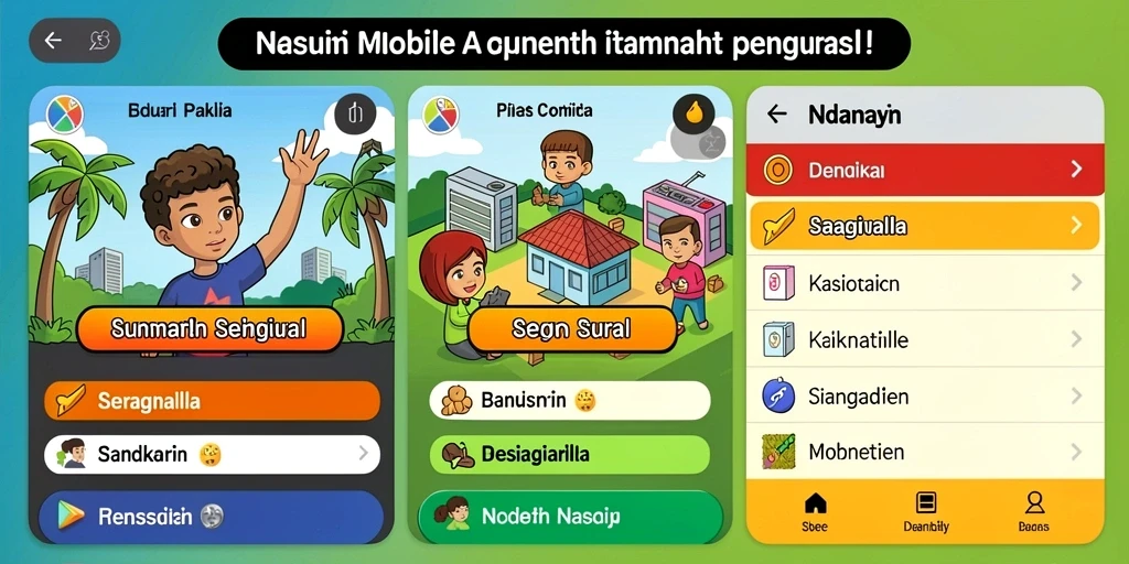 Tampilan antarmuka yang user-friendly.