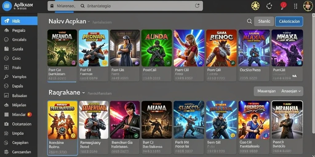 Tampilan awal game QT777 yang menarik.