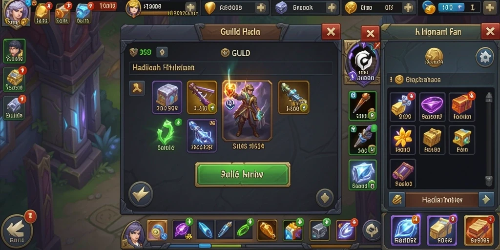 Screenshot menampilkan antarmuka utama game RACIK198.