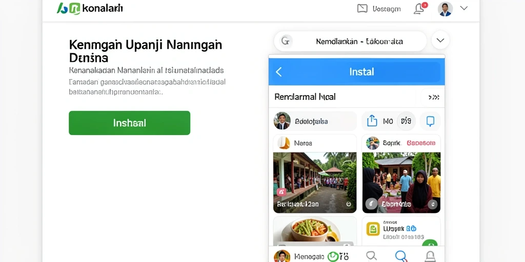 Tampilan layar utama RPRR yang menarik dan intuitif.