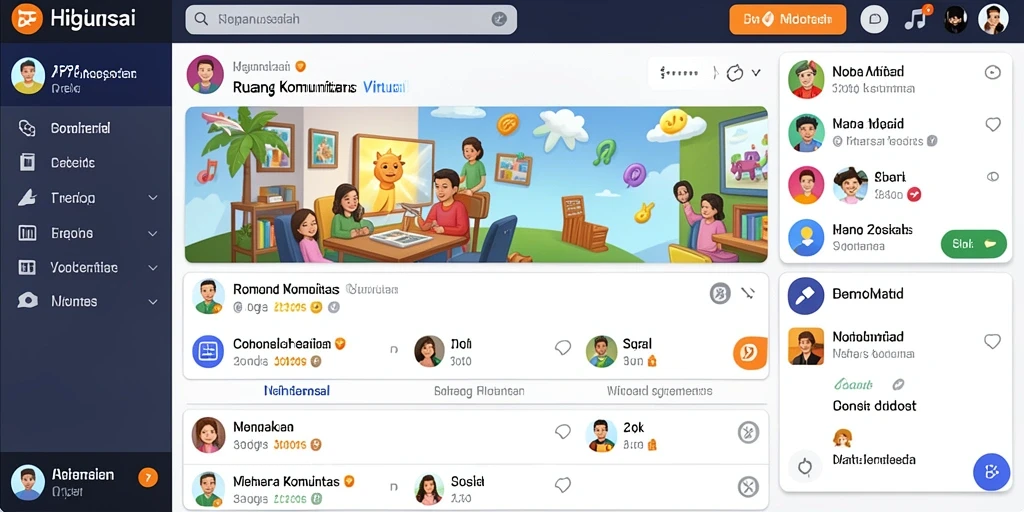 Tampilan antarmuka yang intuitif dan mudah digunakan.
