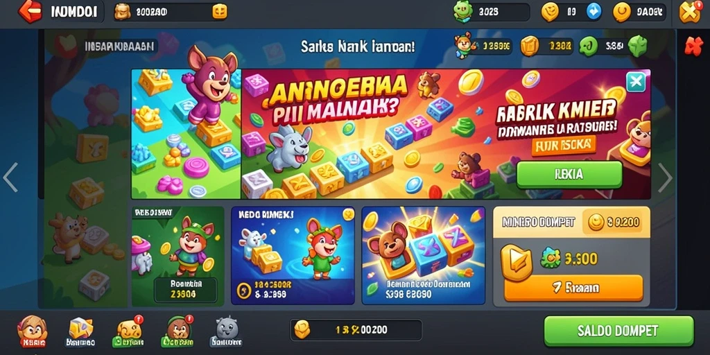 Tampilan antarmuka yang intuitif dan menarik.