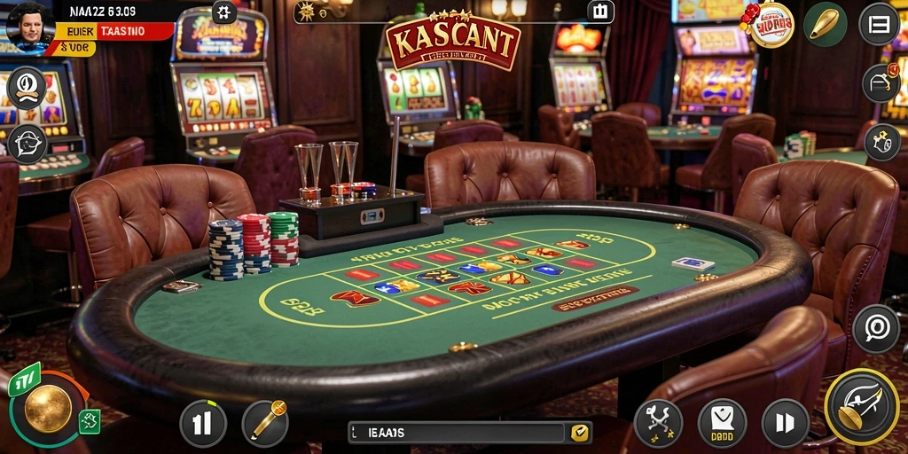 Tampilan mesin slot yang menarik dan penuh warna.